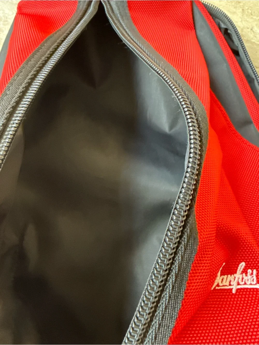 Danfoss Backpack/Laptop Bag Red And Black